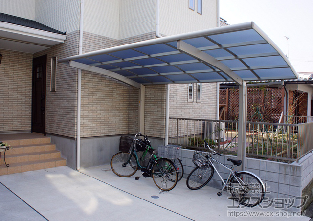 神奈川県横浜市ののカーポート レイナポート 積雪〜20cm対応 施工例