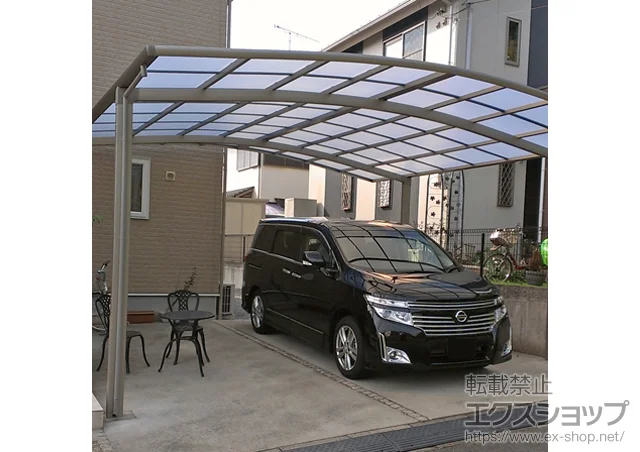 ���ꌧ��Îs��LIXIL ���N�V���i�g�X�e���j�̃J�[�|�[�g �J�[�u�|�[�g�V�O�}III ���C�h �ϐ�`20cm�Ή� �{�H��