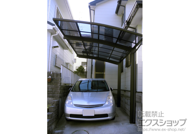 神奈川県川崎市ののカーポート プレシオスポート 積雪〜20cm対応 施工例