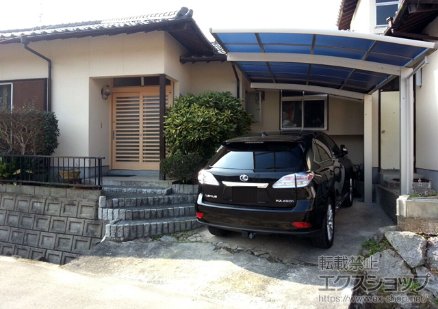 福岡県筑紫郡那珂川町ののカーポート プレシオスポート 積雪〜20cm対応 施工例