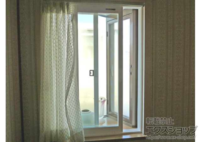 福岡県筑紫野市のの二重窓（内窓） プラマードU 引違い窓 2枚建 施工例