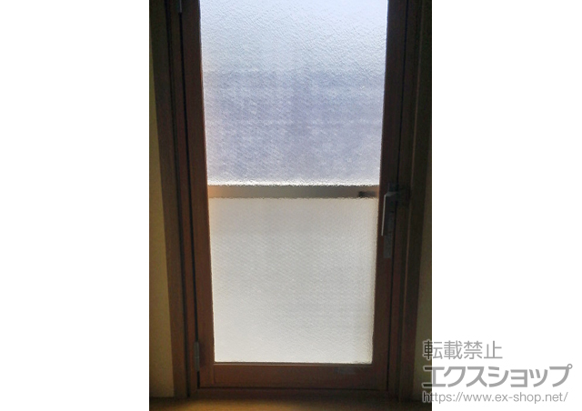 神奈川県鎌倉市のの二重窓（内窓） インプラス ダストバリア仕様 開き窓(外観：右吊元９ 施工例