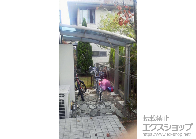 千葉県大網白里市ののサイクルポート・駐輪場 レイナポート ミニ 積雪〜20cm対応 施工例