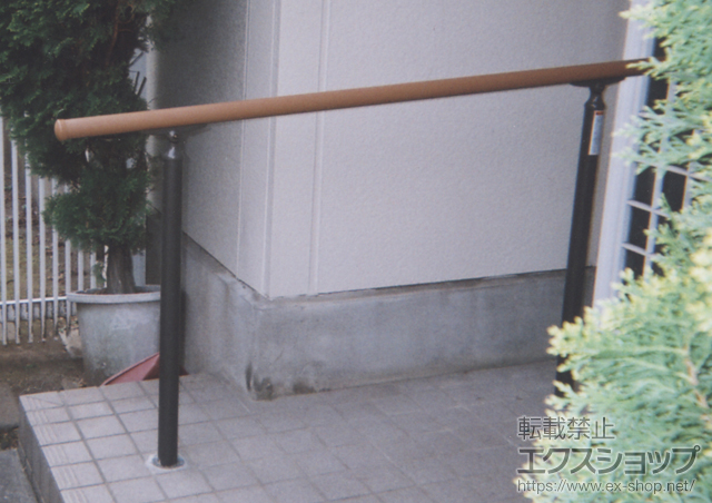 東京都台東区ののフェンス・柵 グリップライン 歩行補助手すり 施工例