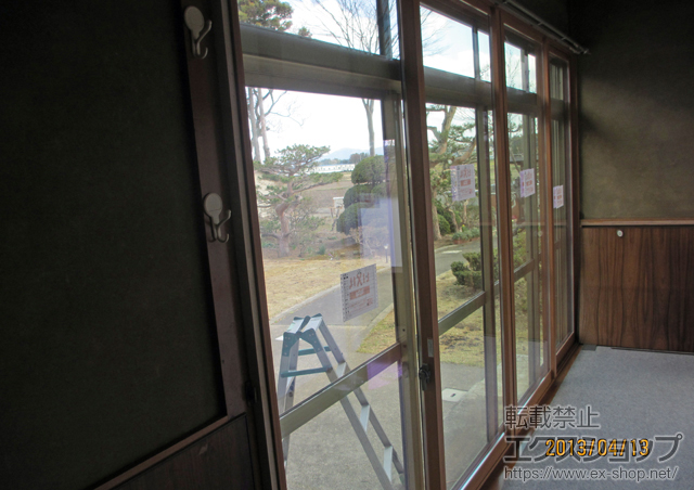 岩手県奥州市のの二重窓（内窓） インプラス ダストバリア仕様 引違い窓 4枚建 施工例