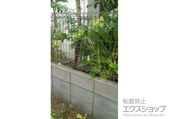 東京都東久留米市ののフェンス・柵 ハイグリッドフェンスN8型 施工例