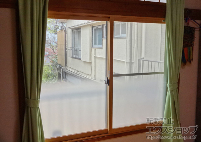 東京都新宿区のの二重窓（内窓） インプラス ダストバリア仕様 引違い窓 2枚建 施工例