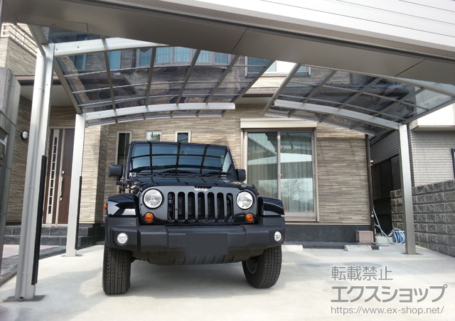 大阪府堺市ののカーポート レイナポート 積雪〜20cm対応 施工例