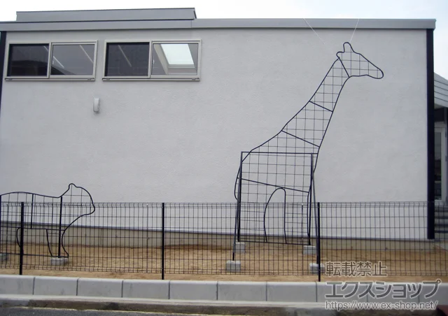 ���{���c�s��LIXIL ���N�V��(TOEX)�̃t�F���X�E��E�� �n�C�O���b�h�t�F���XUF8�^ �{�H��