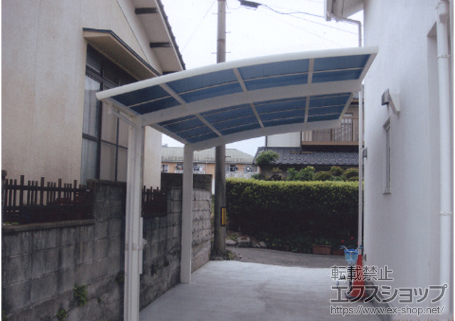 大分県別府市ののカーポート レイナポート 積雪〜20cm対応 施工例