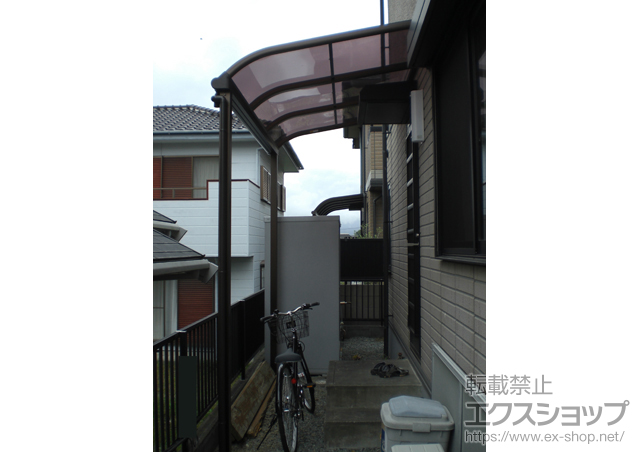 静岡県静岡市ののテラス屋根 ヴェクターテラス R型 テラスタイプ 単体 積雪〜20cm対応 施工例
