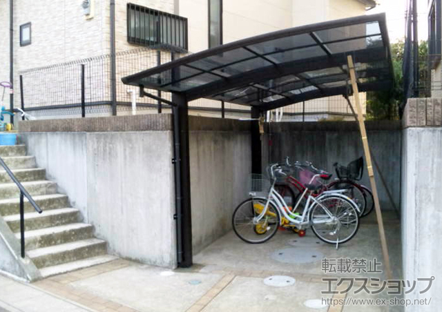 千葉県船橋市ののカーポート プレシオスポート 積雪〜20cm対応 施工例