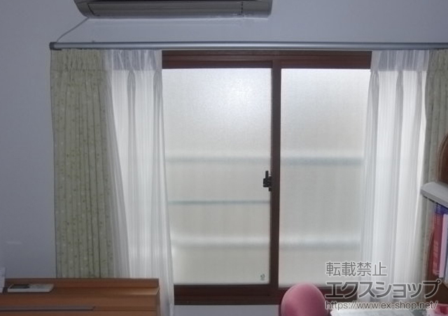 京都府京都市のの二重窓（内窓） インプラス ダストバリア仕様 引違い窓 2枚建 施工例