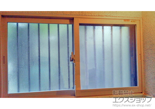神奈川県相模原市のの二重窓（内窓） インプラス ダストバリア仕様 引違い窓(浴室仕様) 2枚建 タイル納まり 施工例