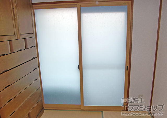 千葉県市川市のの二重窓（内窓） インプラス ダストバリア仕様 引違い窓 2枚建 施工例