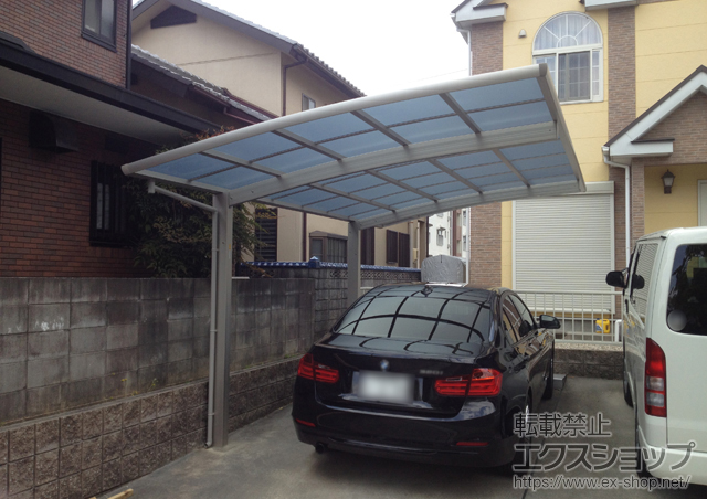 愛知県名古屋市ののカーポート レイナポート 積雪〜20cm対応 施工例