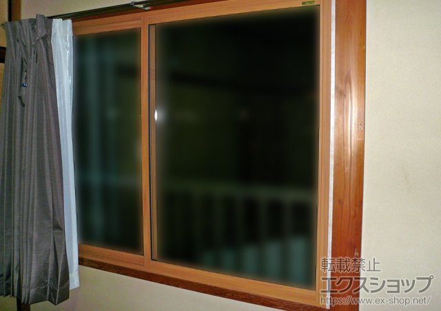 愛知県名古屋市のの二重窓（内窓） インプラス ダストバリア仕様 引違い窓 2枚建 施工例