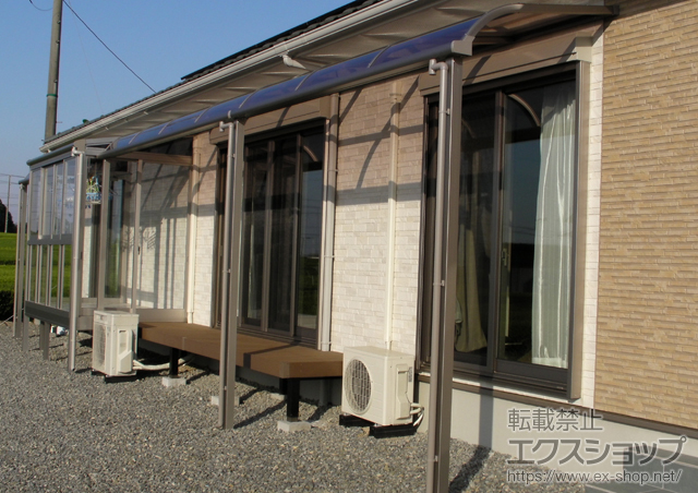 静岡県牧之原市ののウッドデッキ リウッドデッキ200 施工例