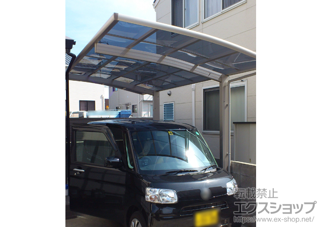 愛媛県松山市ののカーポート レイナポート 積雪〜20cm対応 施工例