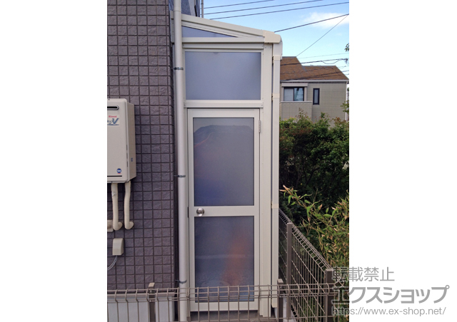 神奈川県鎌倉市ののストックヤード サンクストックヤード F型 パネルタイプ ヤード仕様 積雪〜20cm対応 施工例