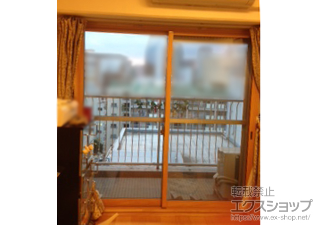 埼玉県川口市のの二重窓（内窓） インプラス ダストバリア仕様 引違い窓 2枚建 施工例