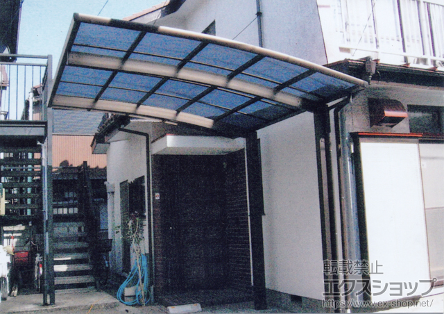 埼玉県蕨市ののカーポート レイナポート 積雪〜20cm対応 施工例