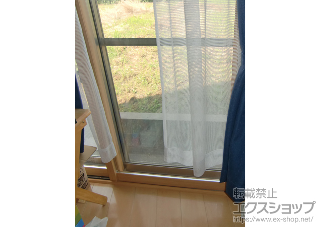鹿児島県鹿児島市のの二重窓（内窓） インプラス ダストバリア仕様 引違い窓 2枚建 施工例