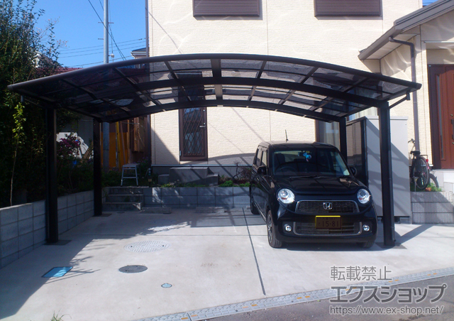 埼玉県桶川市ののカーポート レイナツインポートグラン　積雪〜20cm対応 施工例