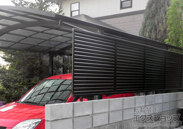 熊本県菊池郡菊陽町ののフェンス・柵 プリレオR9型フェンス フリーポールタイプ 施工例