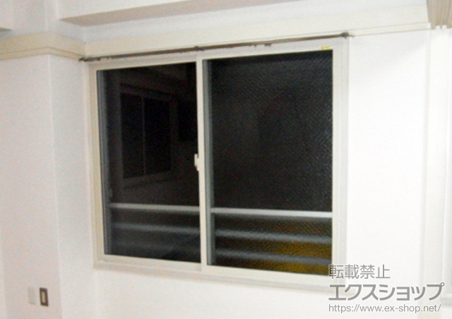 東京都台東区のの二重窓（内窓） インプラス ダストバリア仕様 引違い窓 2枚建 施工例