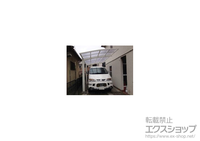 滋賀県大津市ののカーポート レイナポート 積雪〜20cm対応 施工例