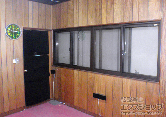 三重県鈴鹿市のの二重窓（内窓） インプラス ダストバリア仕様 引違い窓 4枚建 施工例