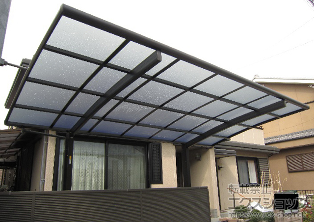 京都府宇治市ののカーポート レイナポート 積雪〜20cm対応 施工例