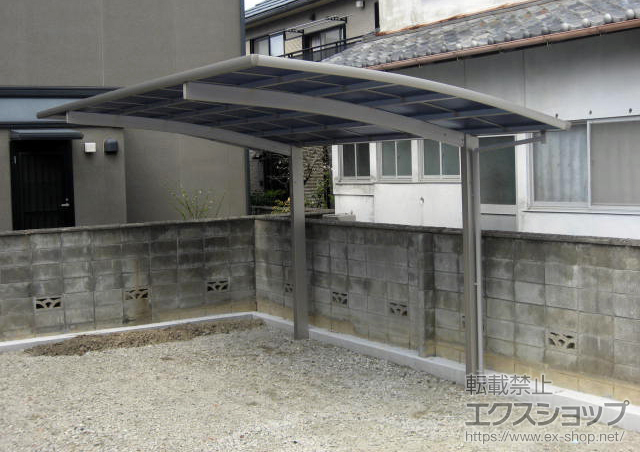 大阪府泉南市のの レイナポート 単体 積雪〜20cm対応 施工例