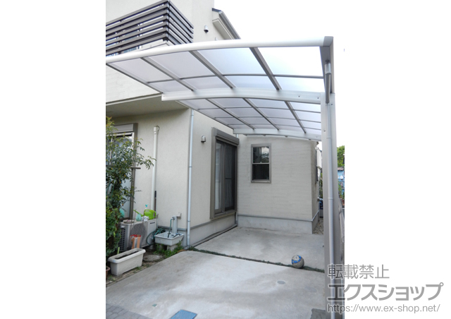 東京都小金井市ののカーポート レイナポート 積雪〜20cm対応 施工例