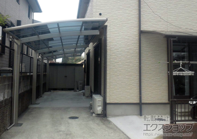 大分県大分市ののカーポート レイナポート 縦連棟 積雪〜20cm対応 施工例