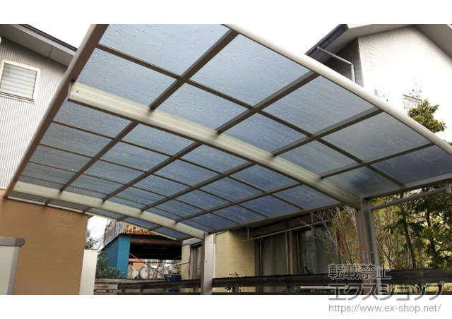 東京都東村山市ののカーポート レイナポート 積雪〜20cm対応 施工例