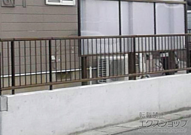 栃木県日光市ののフェンス・柵 ハイサモア フリーポールタイプ 施工例