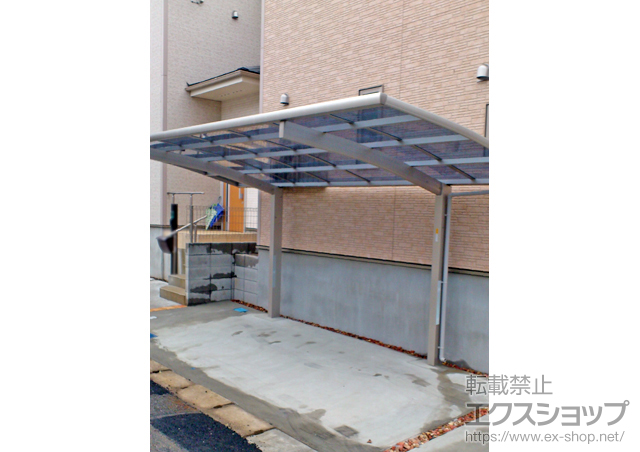 千葉県千葉市ののカーポート プレシオスポート 積雪〜20cm対応 施工例