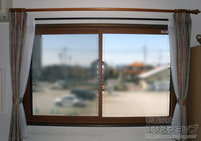 群馬県前橋市のの二重窓（内窓） インプラス ダストバリア仕様 引違い窓 2枚建 施工例