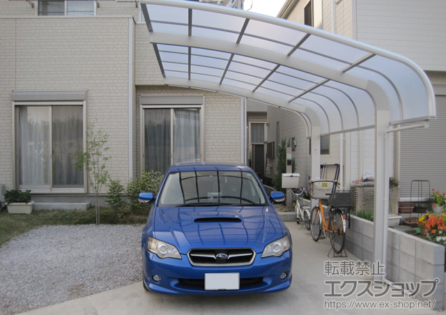 埼玉県さいたま市のLIXIL リクシル（トステム）のカーポート テールポートシグマIII 積雪〜30cm対応 施工例