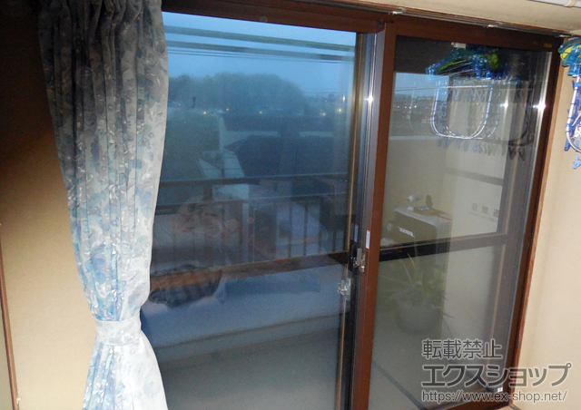 東京都東村山市のの二重窓（内窓） インプラス ダストバリア仕様 引違い窓 2枚建 施工例