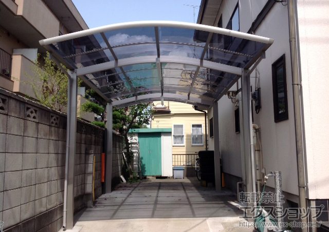 埼玉県上尾市ののカーポート レイナワンポート 積雪〜20cm対応 施工例