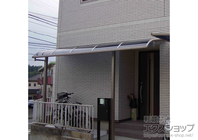 神奈川県横浜市ののテラス屋根 ヴェクターテラス R型 テラスタイプ 単体 積雪〜20cm対応 施工例