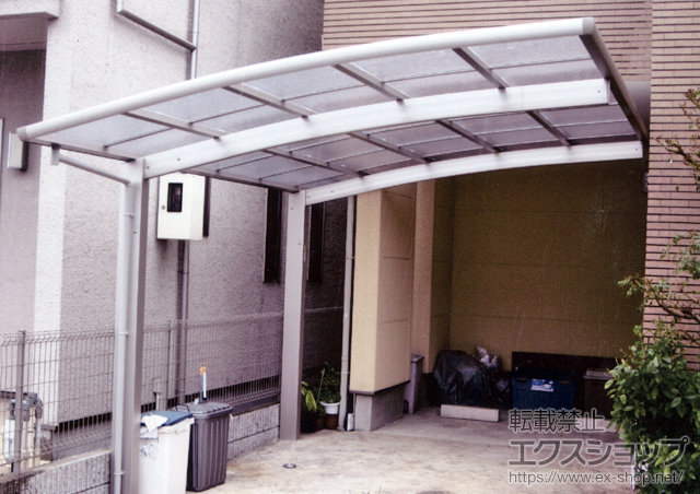 大阪府高石市ののカーポート レイナポートグラン　積雪〜20cm対応 施工例