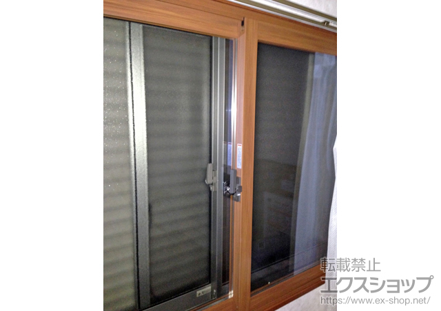 大阪府堺市のの二重窓（内窓） インプラス ダストバリア仕様 引違い窓 2枚建 施工例