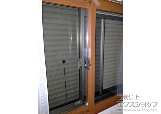 大阪府堺市のの二重窓（内窓） インプラス ダストバリア仕様 引違い窓 2枚建 施工例