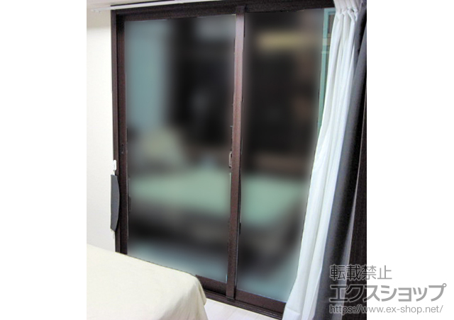 東京都足立区のの二重窓（内窓） インプラス ダストバリア仕様 引違い窓 2枚建 施工例