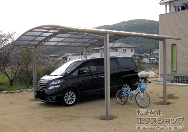 兵庫県赤穂市ののカーポート レイナツインポートグラン　積雪〜20cm対応 施工例