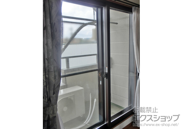 愛知県名古屋市のの二重窓（内窓） インプラス ダストバリア仕様 引違い窓 2枚建 施工例